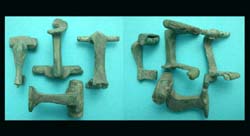 DIY, Uber High Grade Roman Brooches, 3rd Cent AD, 4 Pack!